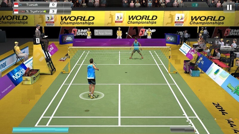 Mãn nhãn trải nghiệm game cầu lông 3D với hiệu ứng tuyệt đẹp 2 game cầu lông 3D