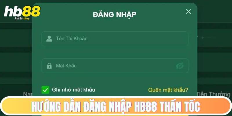 Hướng Dẫn Đăng Nhập HB88 | Link Đăng Nhập Cập Nhật 2025 1 Bỏ túi các bước đăng nhập chuẩn xác