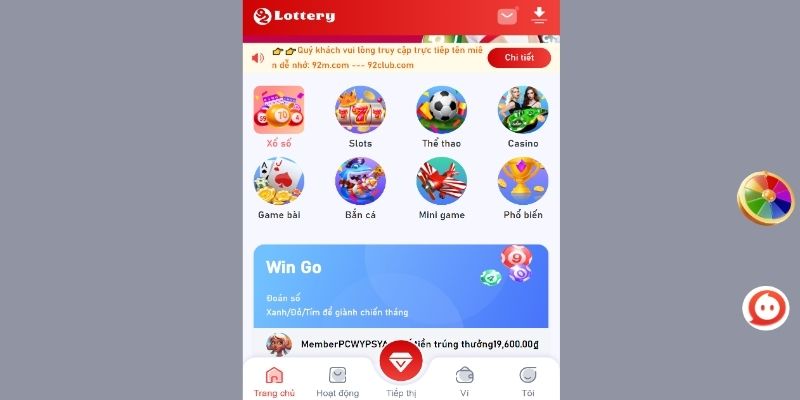 Khám Phá Quay Số 92lottery – Sảnh Cược May Mắn Siêu Hot Hit 1 Giới thiệu về quay số 92lottery